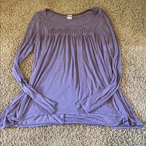 Purple Free People Long Sleeve